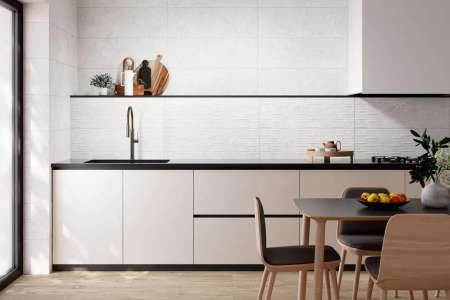 Moderní minimalistická kuchyně v severském stylu