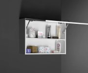 Aqualine Keramia Fresh Horní Skříňka Výklopná 70x50x20cm, Bílá
