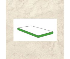 Castelvetro Quartz Stones White Gradone Torato Ang. DX 30x60 (20mm)