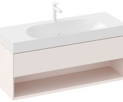 Umyvadlo Lite 120/80 S, s otvorem pro baterii, bez přepadu - Umyvadlo Lite 120/80 S, s otvorem pro baterii, bez přepadu XJX01212000