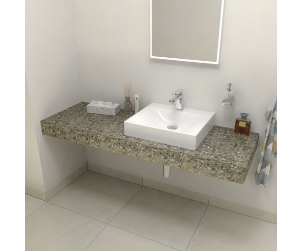 Sapho Tailor Rockstone Deska 140x50 Cm, Provedení Límce R