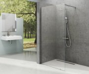 Sprchový kout Walk-In model Wall - Walk-In Wall Set 110, lesk+transparent GW9WD0C0SZ1