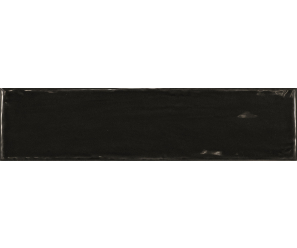 Retro obklad Equipe Cottage Black 7,5x30 - černá
