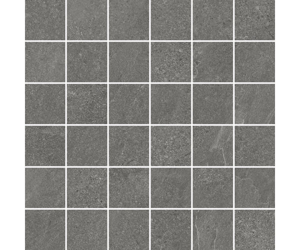 Mozaika jako beton Mirage Motley Reading MT07 Mosaico 36T 30x30 Nat. - antracitová