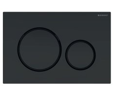 Geberit Sigma20 Ovládací Tlačítko, Easy-to Clean, černá Mat