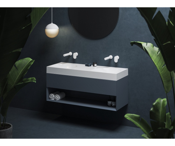 SD Lite 120 skříňka pod umyvadlo - SD Lite 120 skříňka pod umyvadlo Deepsea Blue