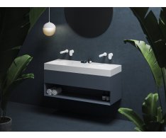 SD Lite 120 skříňka pod umyvadlo - SD Lite 120 skříňka pod umyvadlo Deepsea Blue