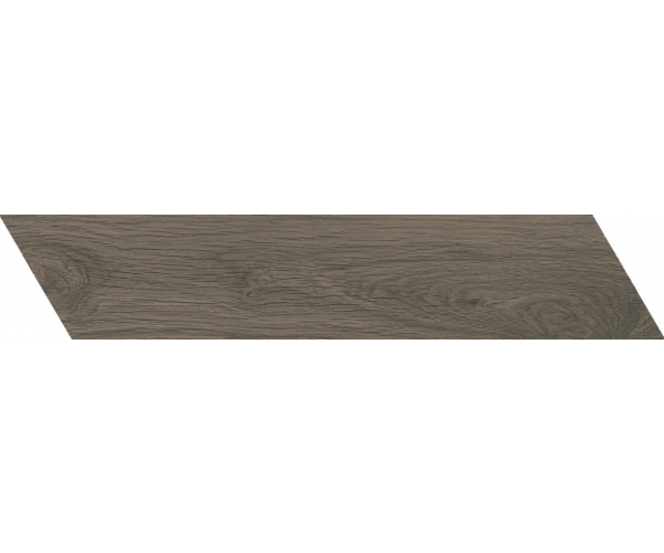 Dlažba jako dřevo APE Oregon Wengue B 9,8x46,5 Chevron - hnědá