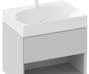 Umyvadlo Lite 45 / 60 / 80, s otvorem pro baterii, bez přepadu - Umyvadlo Lite 60, s otvorem pro baterii, bez přepadu XJX01260004