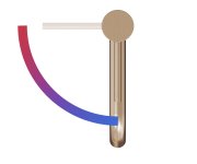 Umyvadlová stojánková baterie Espirit BeCool ES 014.01 - ES 014.61RGB Umyvadlová stojánková baterie BeCool 250 mm bez výpusti, růžové zlato kartáčované X070403