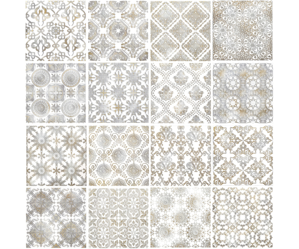Retro dekor El Barco Stucco Decor Beige 20x20 - mix