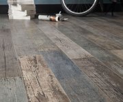 Dlažba jako dřevo Sant Agostino Blendart Mix RT 15x120 - hnědá