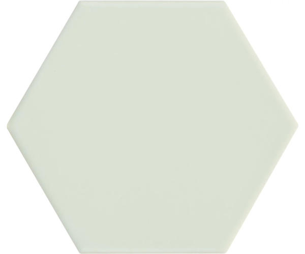 Dlažba Equipe Kromatika Mint 11,6x10,1 Hexagon Matt - zelená