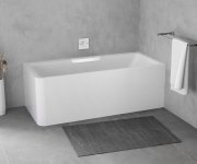 Polysan Cascata R Monolith Obdélníková Vana 180x80x60cm, Kaskáda Bílá