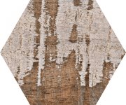 Dlažba jako dřevo Codicer Gauguin Mix 22x25 Hexagonal - modrá