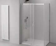 Polysan Thron Round Obdélníkový Sprchový Kout 1200x900mm, Kulaté Pojezdy