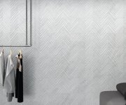 Obklad jako kámen Cifre Kliff Look White 30x90 Matt. Rett. - bílá