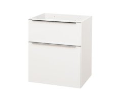 Mereo Mailo, Koupelnová Skříňka 60 Cm, Bílá, Elox Al Madlo
