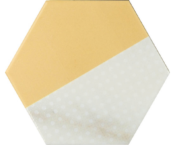 Dlažba jako mramor APE Calacatta Slow Hexa Boho 3,9x16