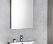 Sapho Greta Galerka S Led Osvětlením, 50x70x14cm, Bílá Mat