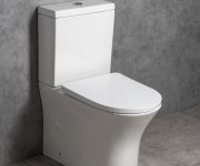 Bruckner Leon Wc Kombi, Rimless, Spodní/zadní Odpad, Bílá