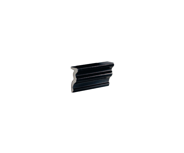 Retro sokl Tonalite Diamante Bordo Diamante Nero 8x15 P30 - černá