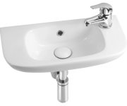 Aqualine Kia Keramické Umývátko 49x25cm, Bílá