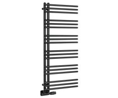Aqualine Poseidon Otopné Těleso 450x1140mm, černá Mat