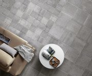 Dlažba jako beton CIR Reggio Nell´Emilia Due Maesta 40x40 - šedá