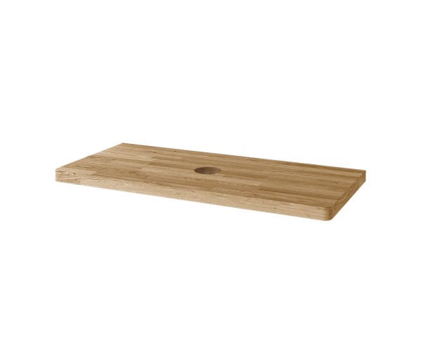 Mereo Siena, Koupelnová Deska Na Skříňku, Dub Masiv, 81 Cm