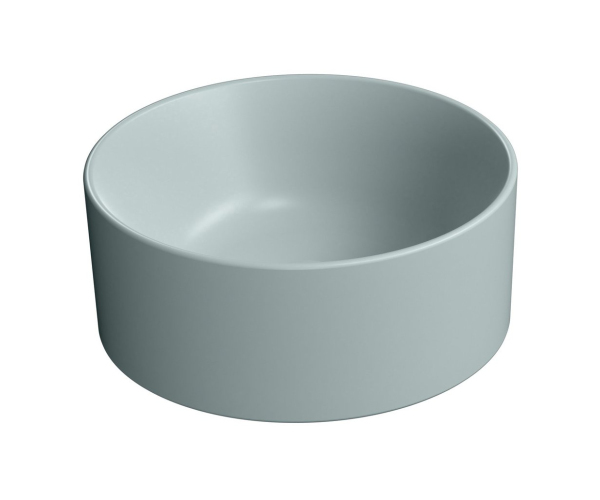 Gsi Kube X Keramické Umyvadlo Na Desku, Průměr 32cm, Ghiaccio Mat