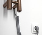 Sapho Papinado Elektrický Sušák Ručníků 109x1200mm, 40 W, Měď Mat