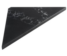 Sapho Abeline Rohová Polička Rockstone 200x200mm, Black Attica