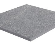 2cm dlažba jako kámen Tuscania Limestone Gun Metal 61x61 Rett. - šedá