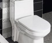 Aqualine Hygie Wc Sedátko, Soft Close, Bílá