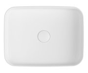 Isvea Infinity Rectangle Keramické Umyvadlo Na Desku, 50x36cm, Bílá Mat