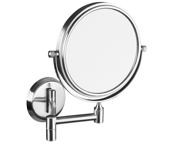 Sapho Kosmetické Zrcátko Závěsné, ø 140mm, Oboustranné, Chrom