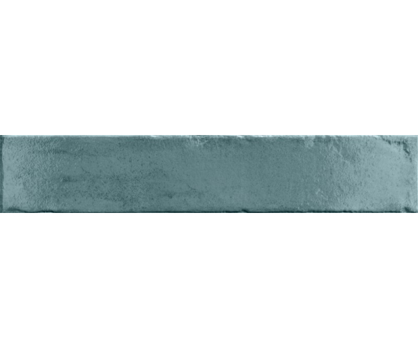 Obklad jako beton Del Conca Faetano Progetto 1962 PO22 Topazio Brick 1962 7,5x40 Luc. - modrá