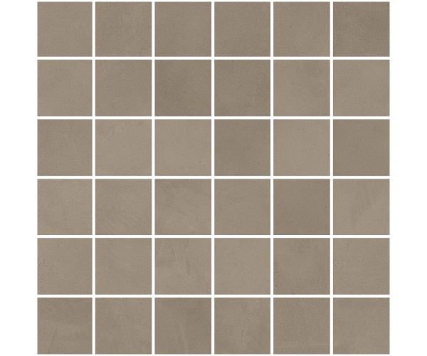 Dlažba jako beton Mirage Clay CL07 Trust Mosaico 36T 30x30 SP - hnědá