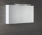 Sapho Lucie Galerka S Led Osvětlením, 126x70x17cm, Bílá