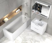 Umyvadlo Classic II - Umyvadlo Classic II 80, s otvorem pro baterii, s přepadem XJX01180000