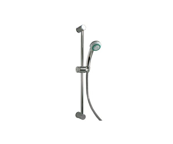 Sprchová Souprava Borkum, Délka 60cm, Průměr 18mm, 2-polohová Sprška, Plastová Hadi