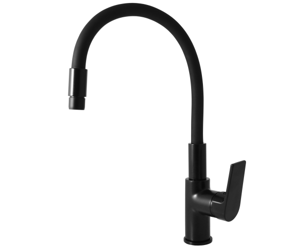 Dřezová baterie s flexibilním ramínkem COLORADO Černá - matná 3/8" CO119.0/10CMAT