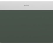 Vana Freedom O Tec - Vana Freedom O Tec 170x77 volně stojící, Grey Green/bílá, krytka odtoku bílá/černá/chrom CD11200000