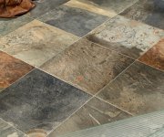 Dlažba jako kámen EdimaxAstor Slaty Multicolor 30x30 BTR - hnědá