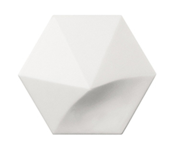 Extravagantní obklad Equipe Magical 3 Oberland White Matt 10,7x12,4 - bílá