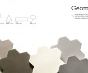 Retro dlažba Tonalite Geomat Estella Lavagna 20x20 - antracitová