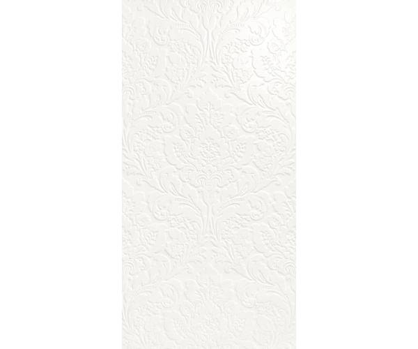 Obklad APE Bellagio Majestic Bianco Decor 60X120 Rett. - bílá