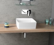 Sapho Avice Deska Pod Umyvadlo 90x50cm, Tl.5cm, Dub Rover