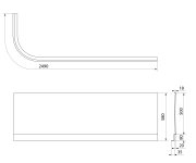 Polysan Viva R 185 Panel čelní
